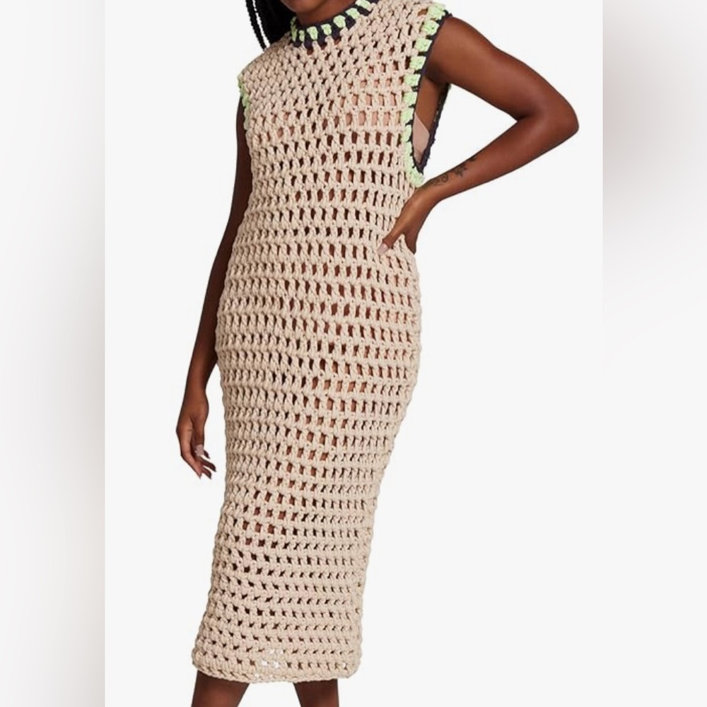 UGG ANGELITA MAXI CROCHET DRESS